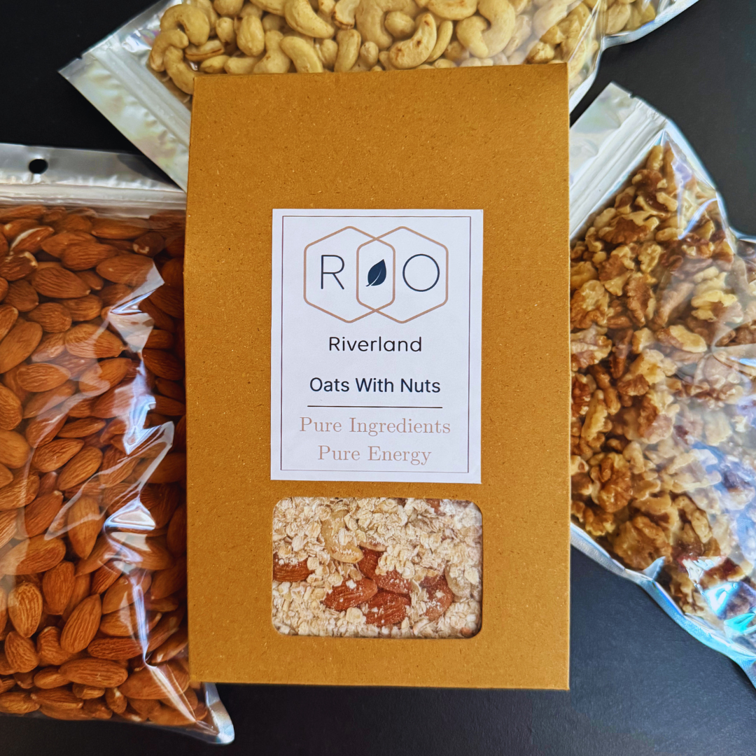 Oats With Nuts - Pure Ingredients Pure Energy