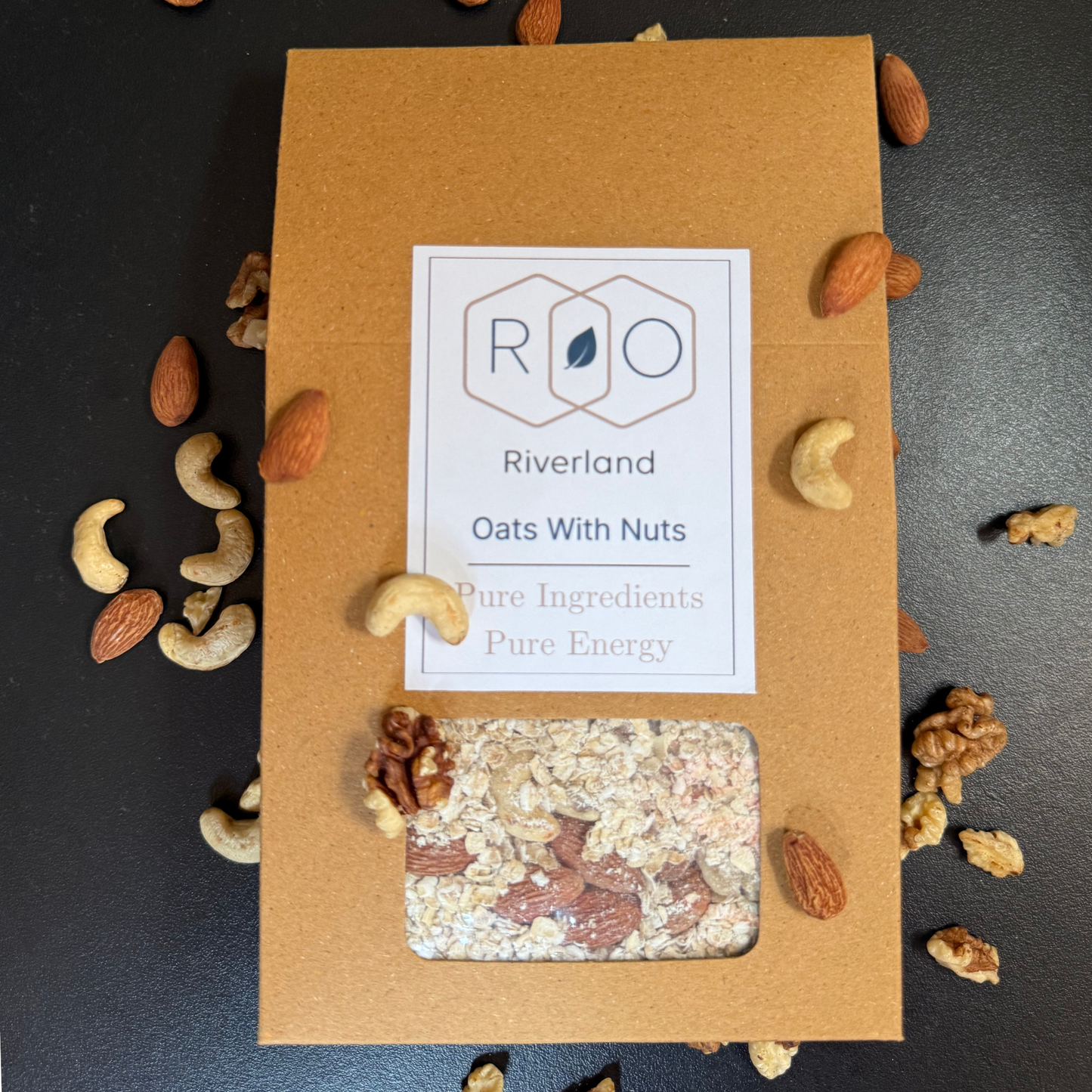 Oats With Nuts - Pure Ingredients Pure Energy