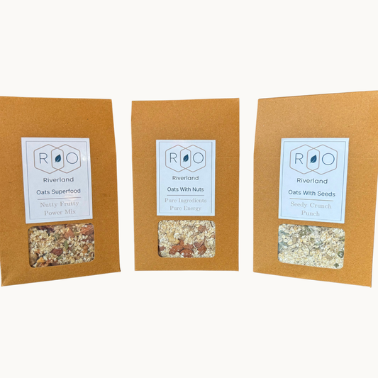 Riverland Organics Oats Power Bundle With Honey