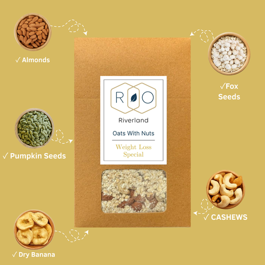 Oats With Nuts - Weightloss Special