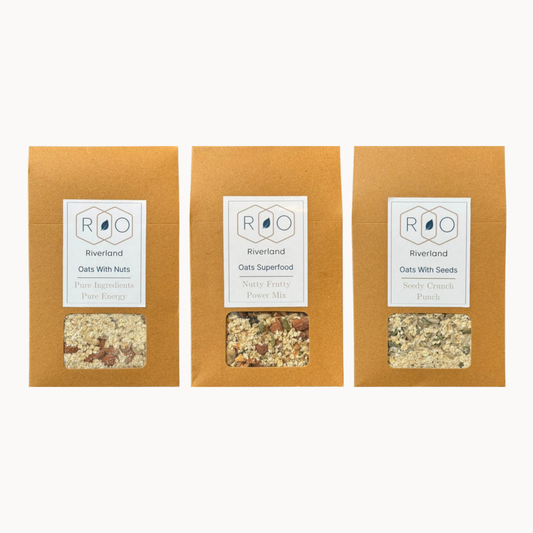 Riverland Organics Oats Power Bundle With Honey